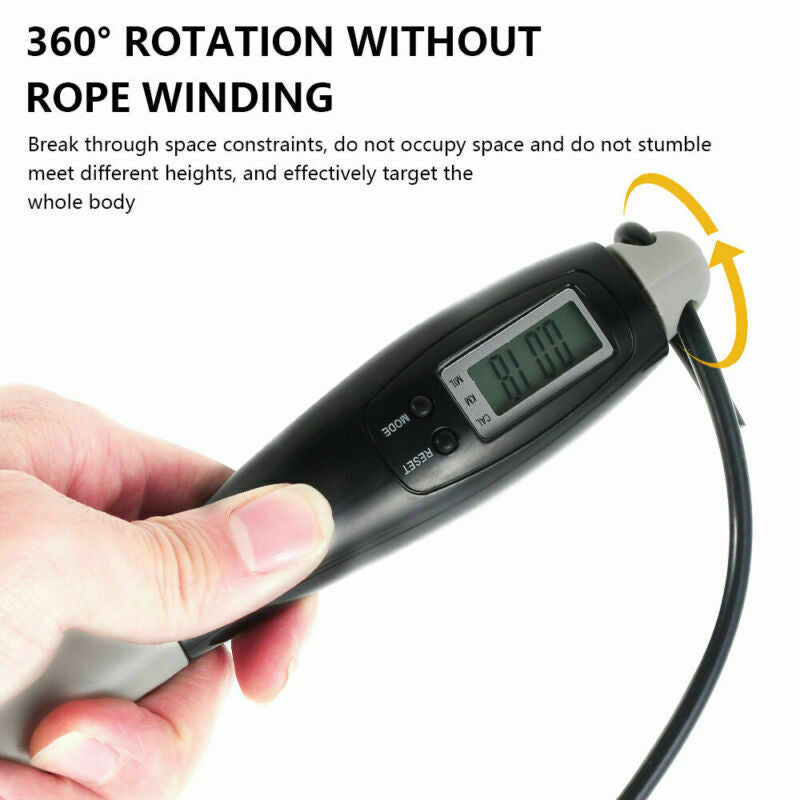 Free shipping-Intelligent Ropeless Digital Jump Rope