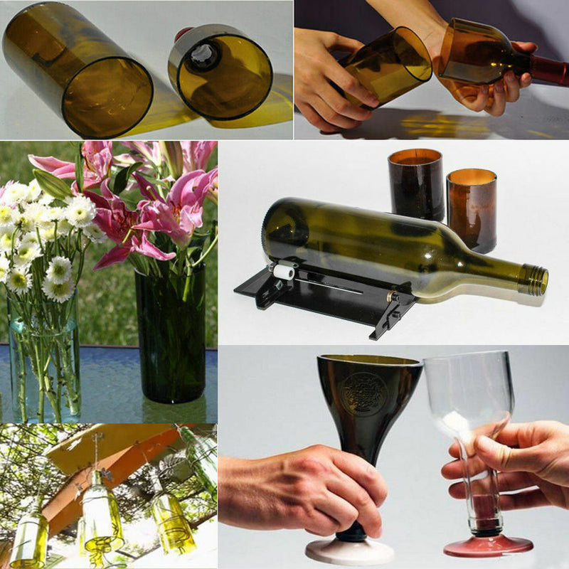 Free shipping-Glass Bottle Cutter Kit Machine DIY Tool Set