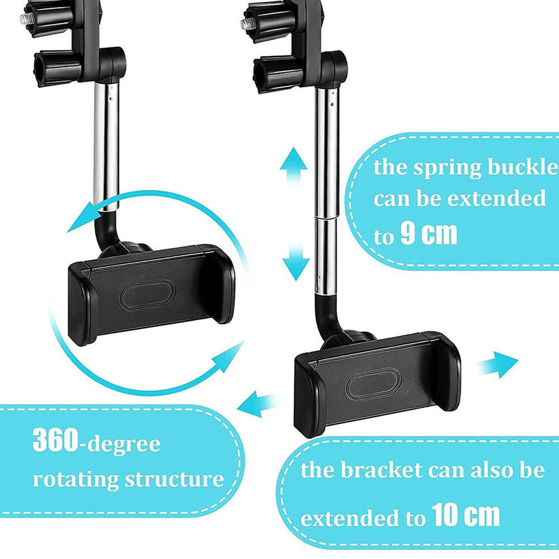 360° Rotation Car Truck Phone Holder Rearview Mirror Mount For Mobile Phone GPS