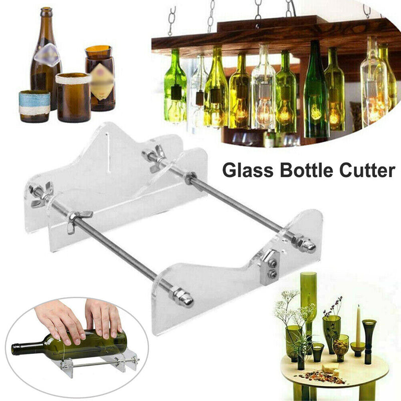 Glass Bottle Cutter Beer Wine Jar DIY Cutting Machine Craft Recycle Tools Kit