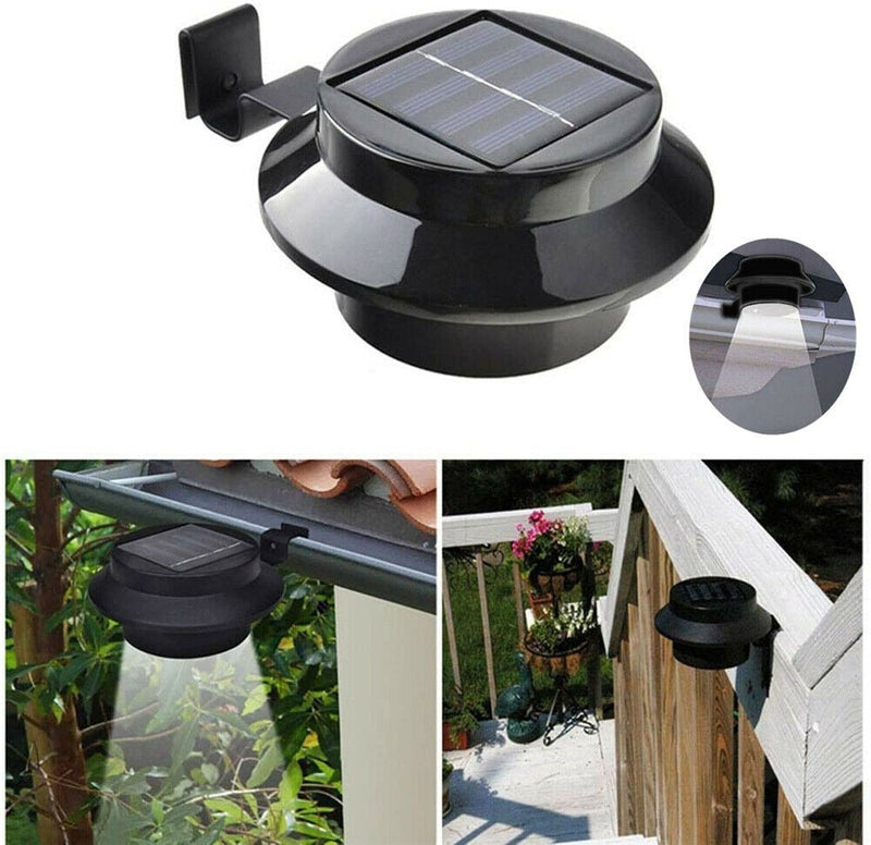 Automatic Sensor Solar Powered Security Fence LED Light