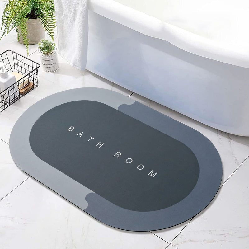 Super Absorbent Floor Mat Soft Quick-Drying Non-Slip Diatom Mud Bath Floor Mat