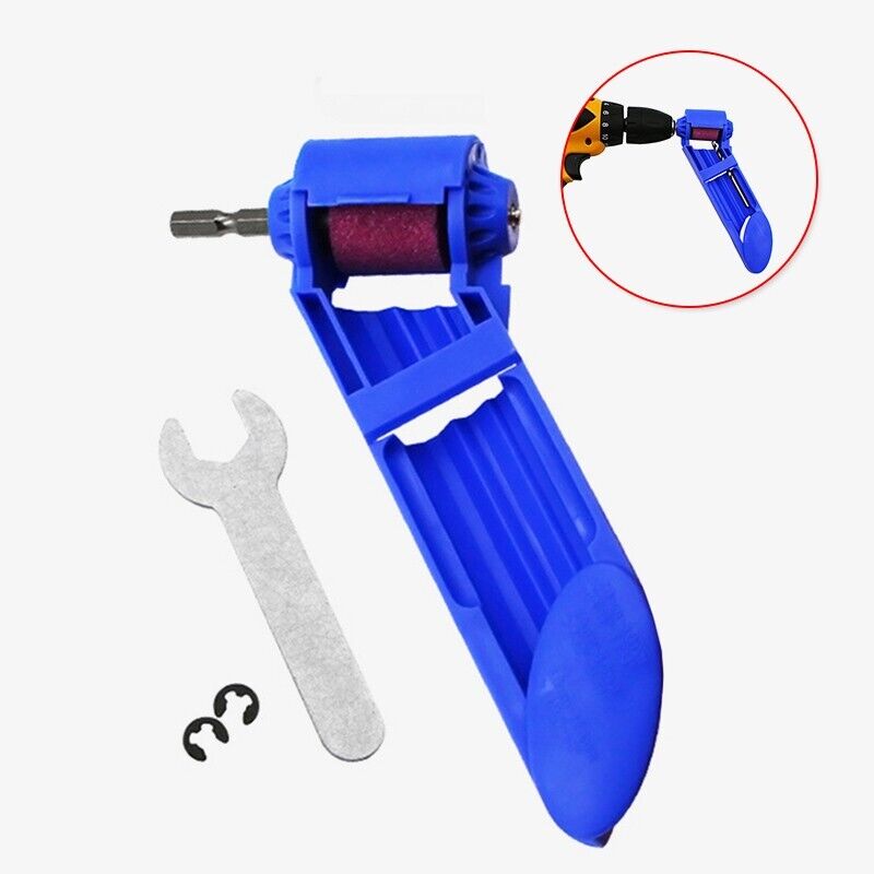 Portable Angle Grinder Polishing Drill Bit Sharpener Grinding Wheel Power Tool