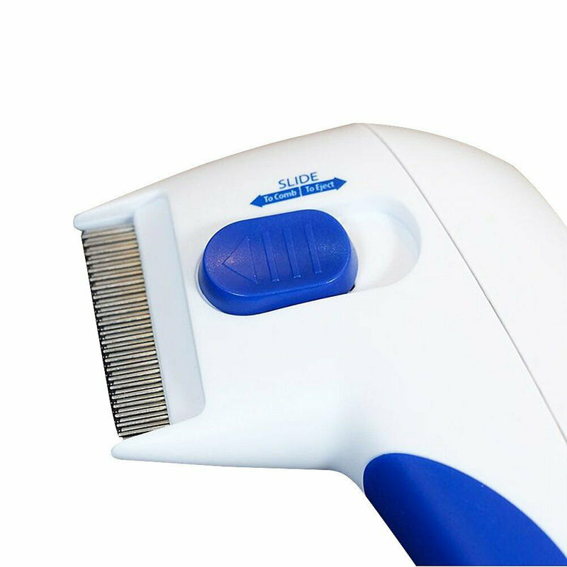 Flea Doctor Electric Dog Comb Brush Cat Pets Head Lice Remover Anti Control