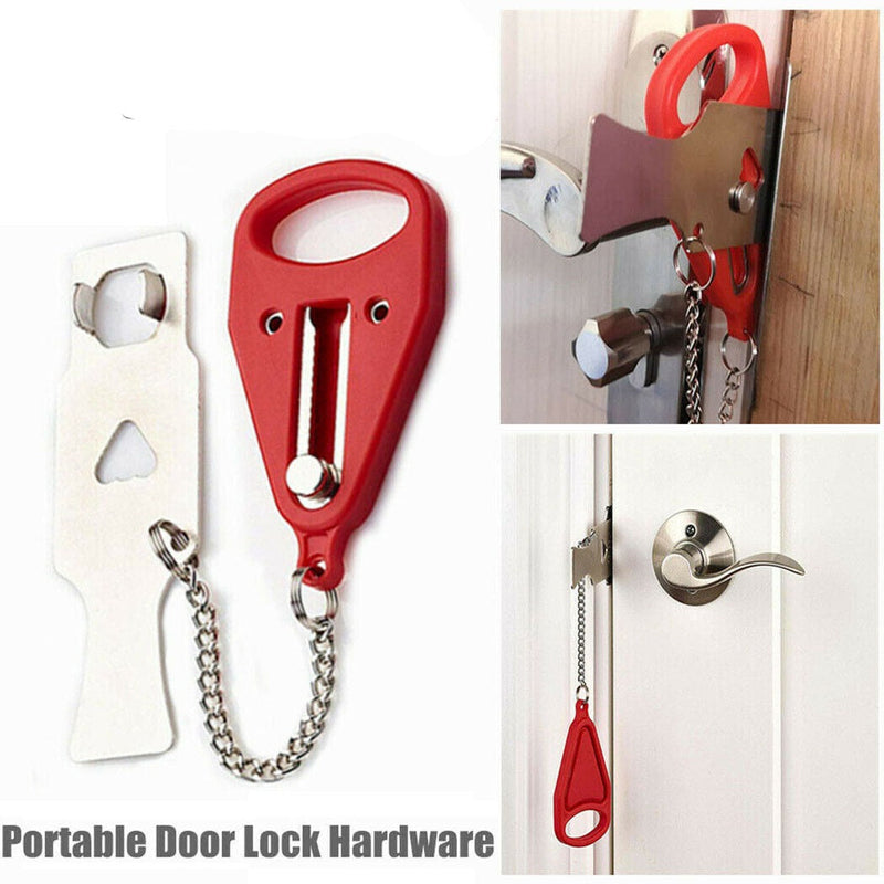 Portable Door Lock Travel Addalock Hotel Home Safe Lock For Safety Security