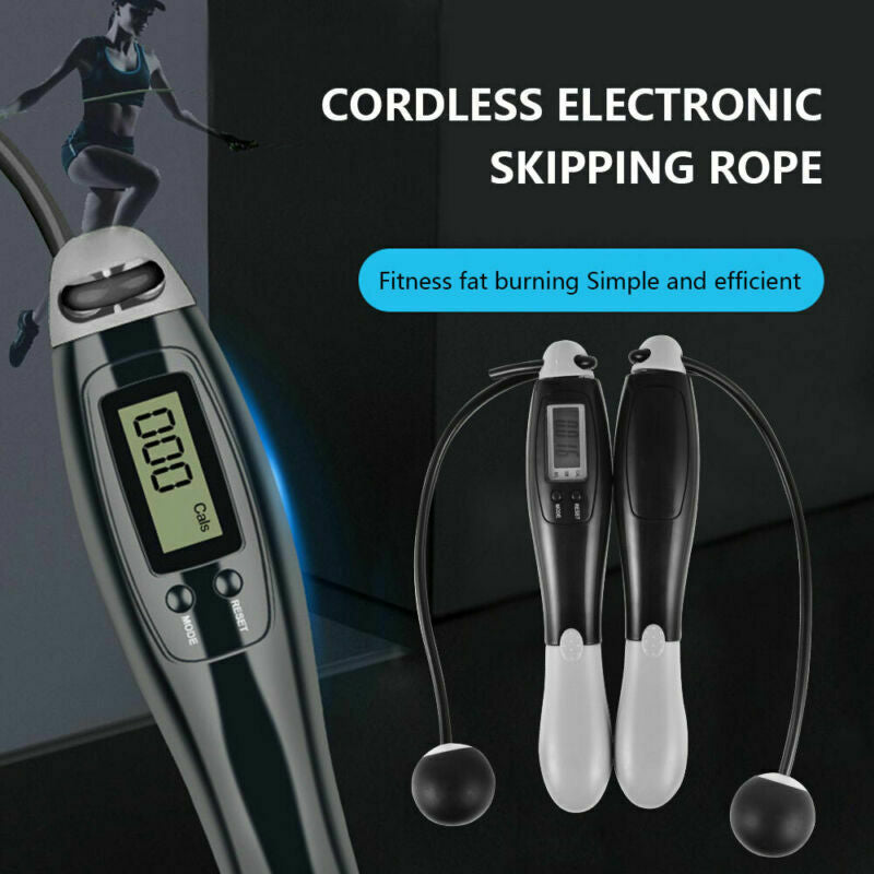 Free shipping-Intelligent Ropeless Digital Jump Rope