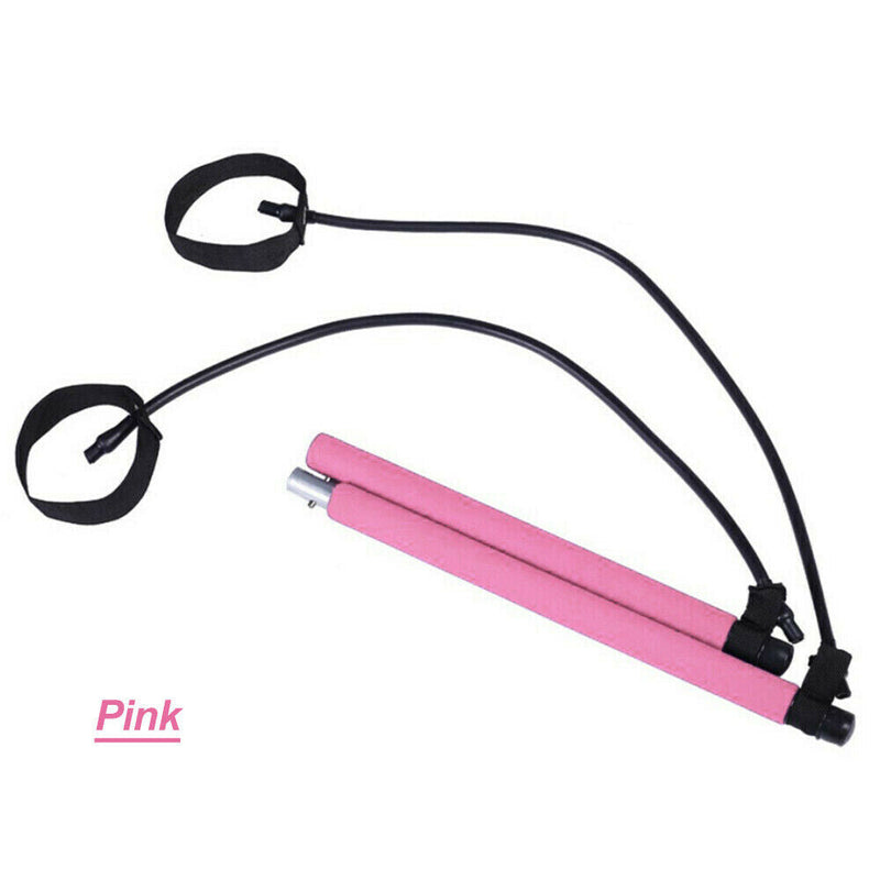 Free shipping-Pilates Bar Kit with Resistance Band