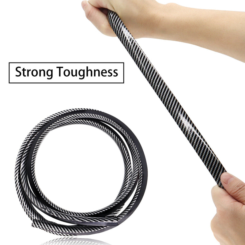 Car Push Seal Strip 1.6m Rubber Engine Noise Insulation Dashboard Windshield Gap