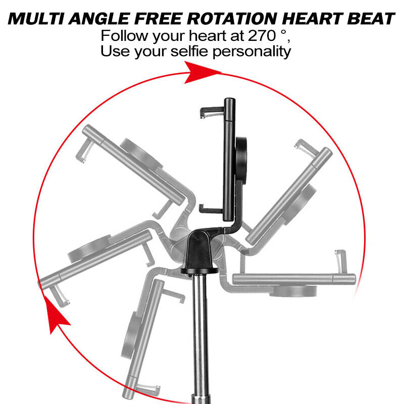 Foldable Monopods Universal Mobile Phone Bracket Handheld Selfie Stick