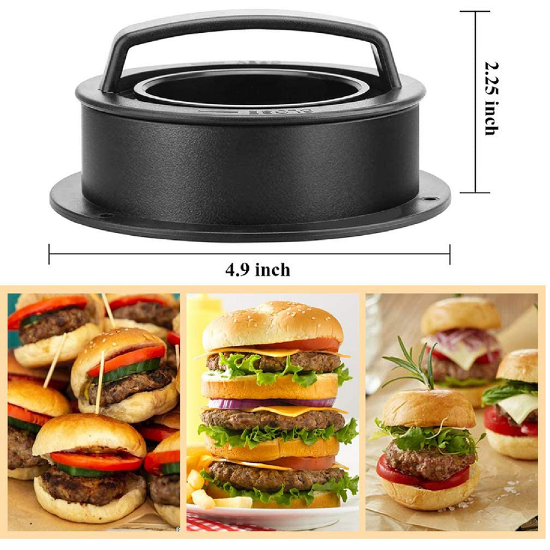 Hamburger Press Mould Stuffed Burger Slider Patty Maker Kitchen Tool