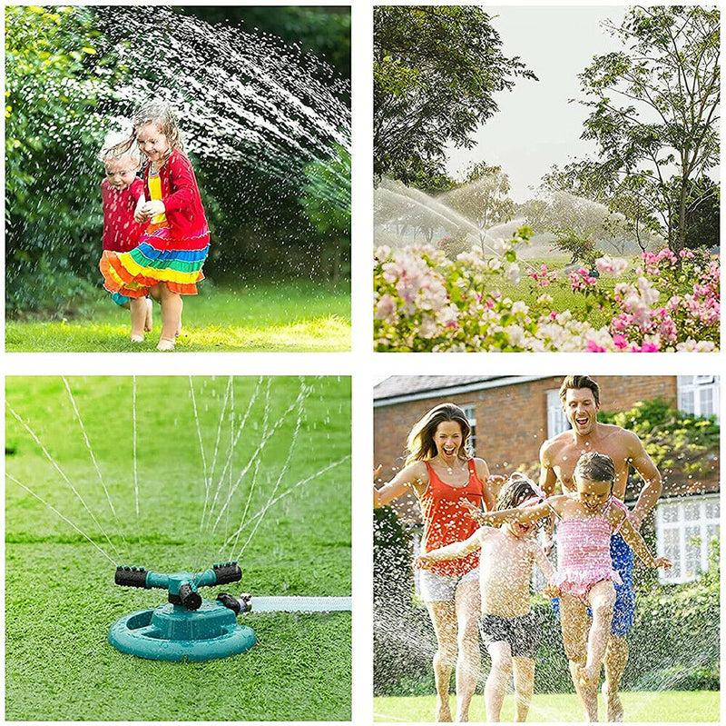 360° Rotating Impulse Sprinkler Water Saving System