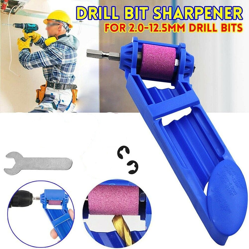 Portable Angle Grinder Polishing Drill Bit Sharpener Grinding Wheel Power Tool