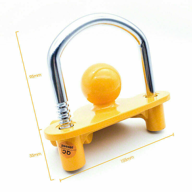 Steel Anti-Theft Trailer Coupling Hitch Lock