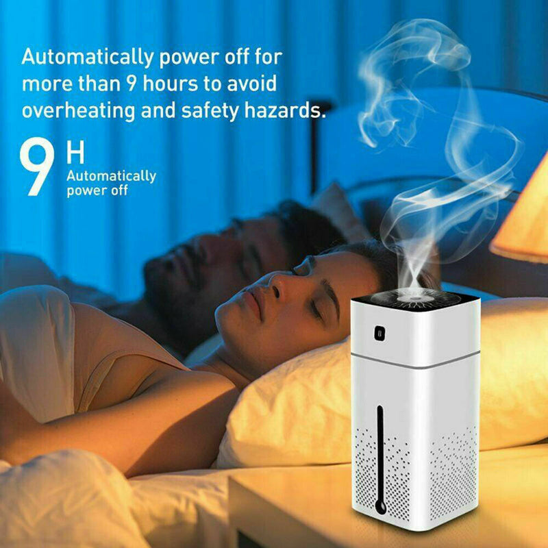 Ultrasonic Air Humidifier Purifier 1L