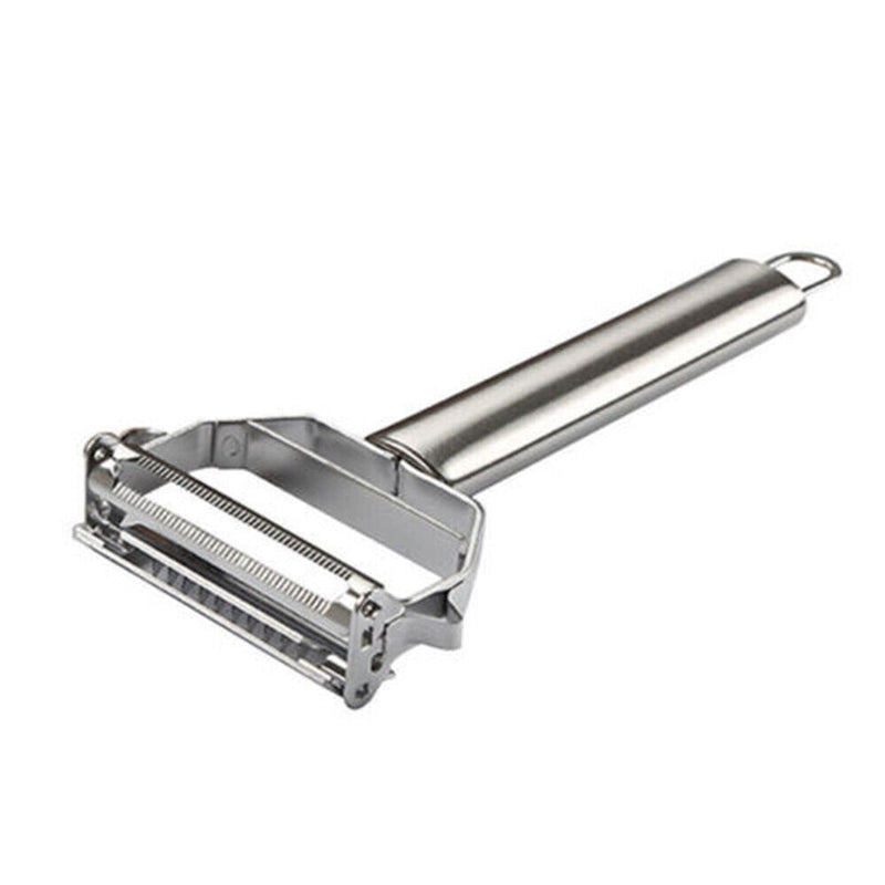 Stainless Steel Serrated Cutter Fruit Peeler Slicer Potato Vegetable