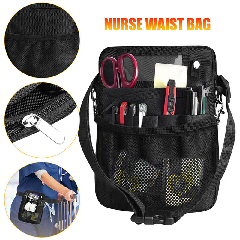 Nurse Storage Practical Waist Bag Pocket Belt Organizer Pouch Pack Tool Unisex