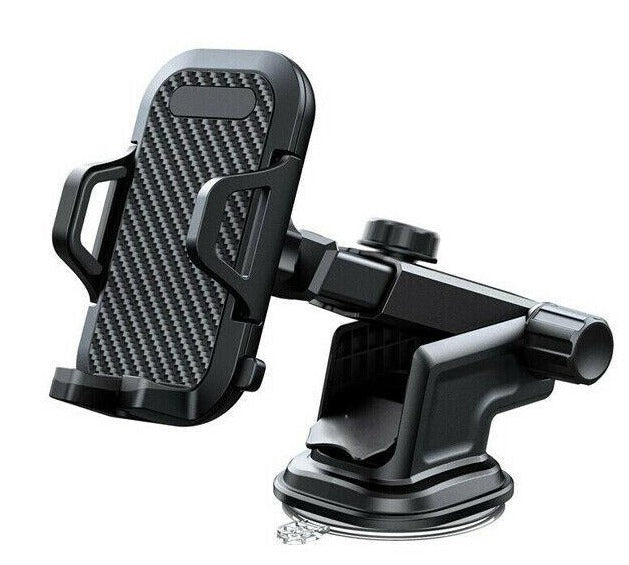 Universal 360° Windshield Mount Car Holder Cradle Long Neck For iPhone12 Samsung