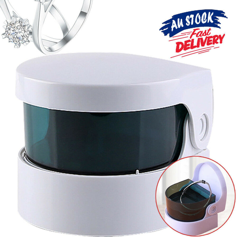 Sonic Ultrasonic Polish Jewelry Eyeglass Watches Cleaner Cleaning Machine