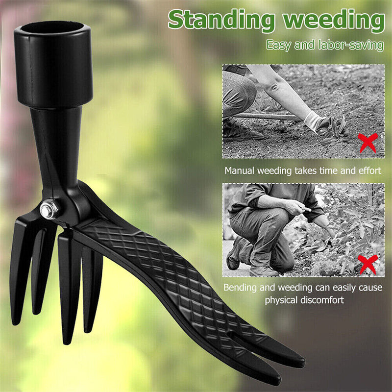 Foot-operated Weeder Outdoor Stand Up Weed Puller Claw Weeder Root Remover Tool