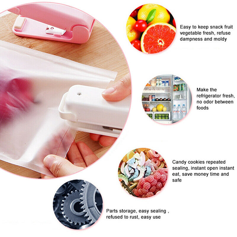 Free shipping- Mini Impulse Portable Plastic Food Sealing Machine