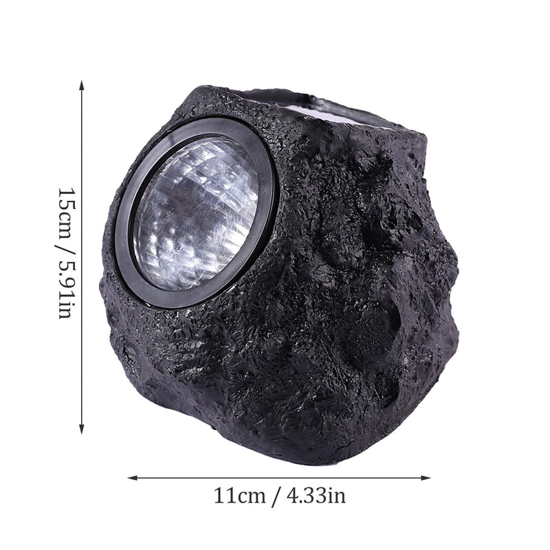 Solar Simulation Stone Light LED Outdoor Garden Decoration Bright Lights