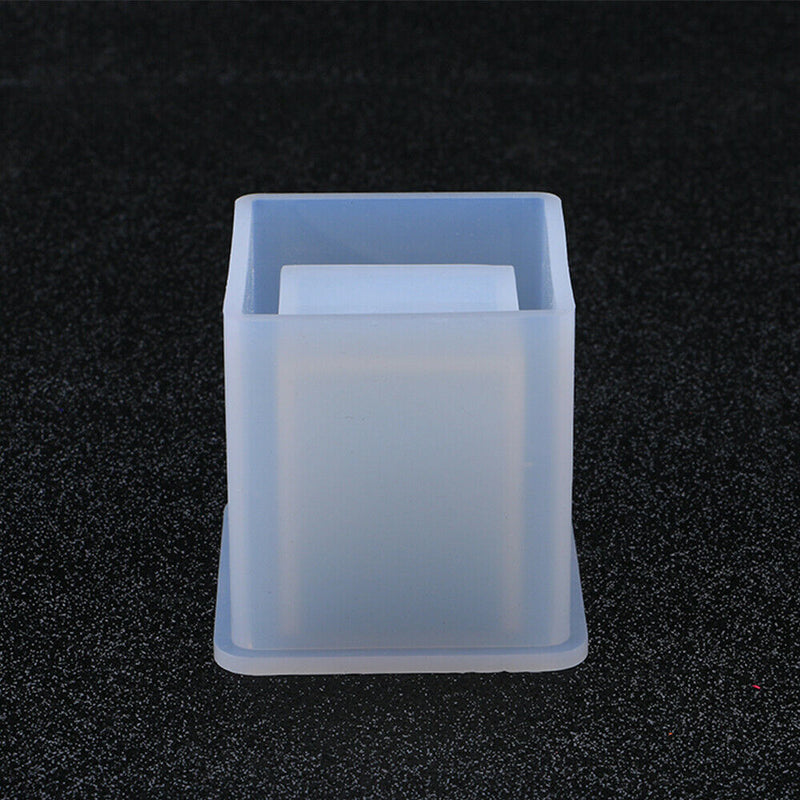 Silicone Mould Resin Epoxy Crystal Crafts Making Brush Pot Pen Holder