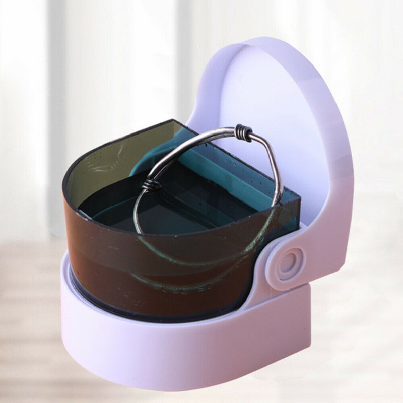 Sonic Ultrasonic Polish Jewelry Eyeglass Watches Cleaner Cleaning Machine