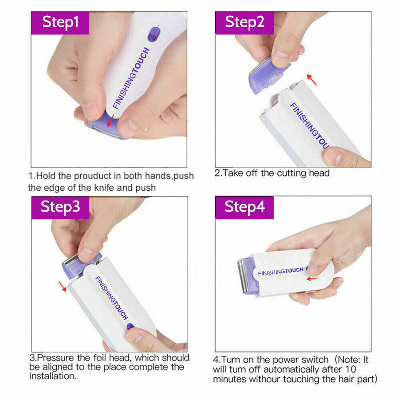 Rechargeable Finishing Touch Hair Remover