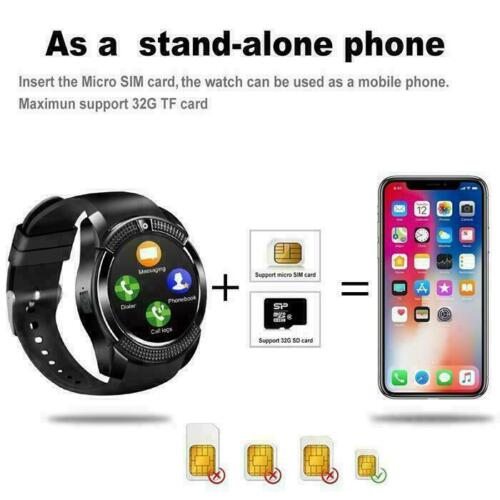 Bluetooth Smart Watch Waterproof SIM Camera Wrist Watch