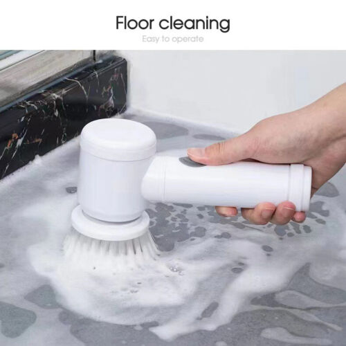 Electric Spin Scrubber Turbo Scrub Cleaning Brush Cordless Chargeable