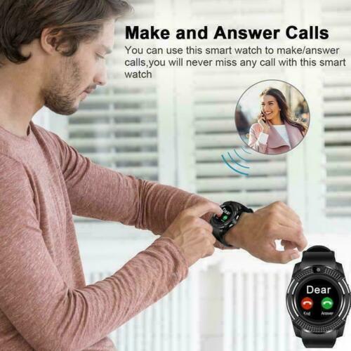 Bluetooth Smart Watch Waterproof SIM Camera Wrist Watch