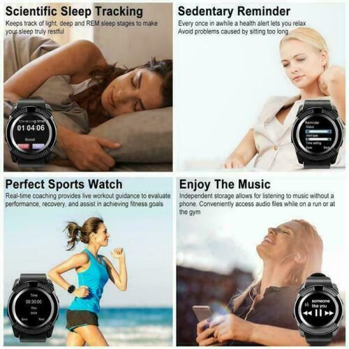 Bluetooth Smart Watch Waterproof SIM Camera Wrist Watch