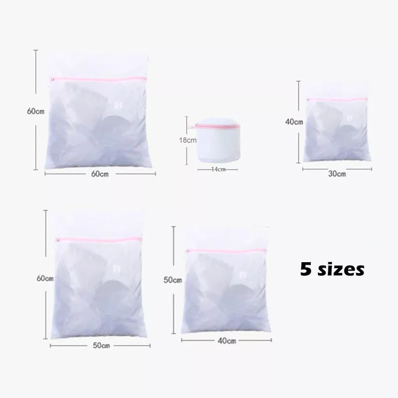 5PCS-set Washing Bag Pack Laundry Bags Lingerie Delicate clothes Wash Bags