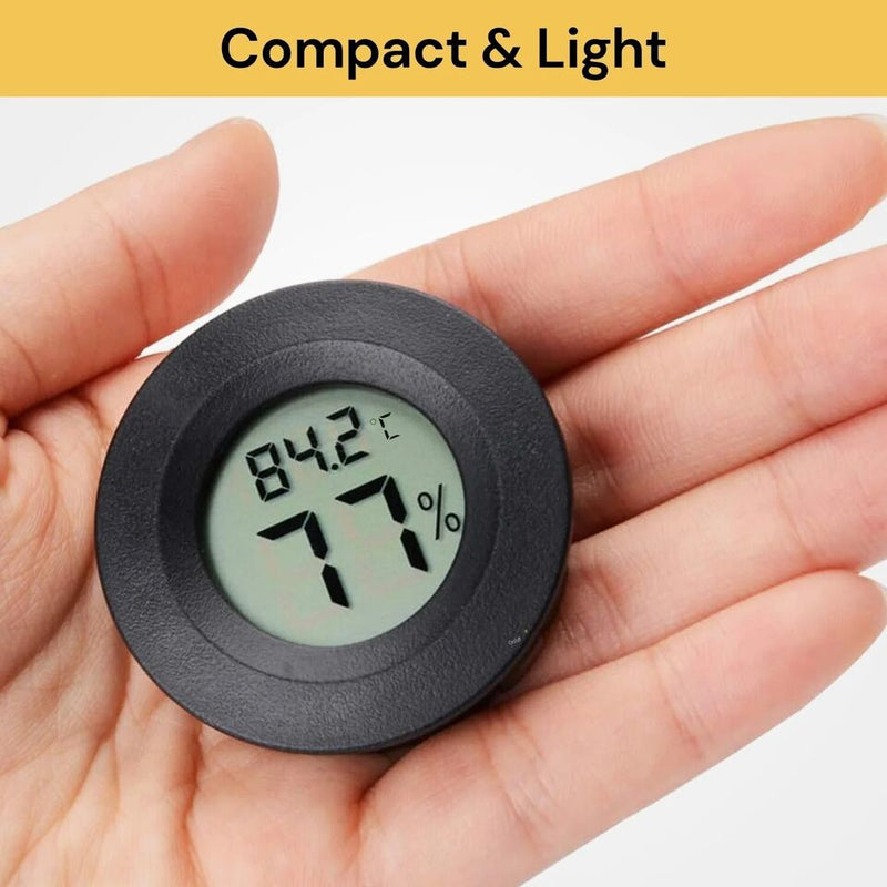 Digital Thermometer Hygrometer Temperature LCD Mini Humidity Humidity Meter