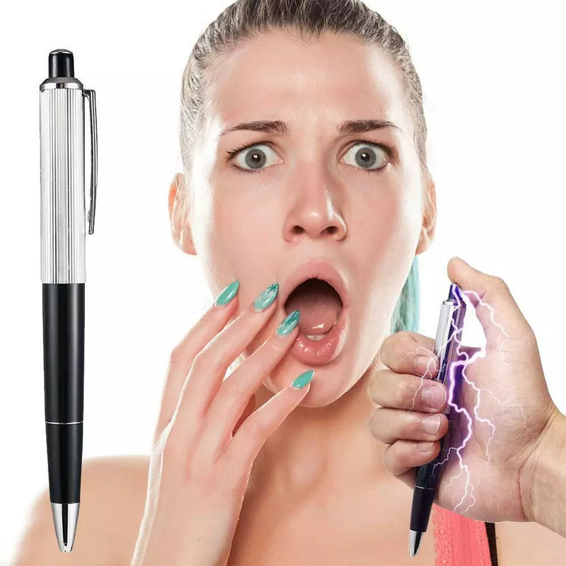 Electric Shock Pen Toy Utility Gadget Gag Joke Funny Prank Trick Interesting