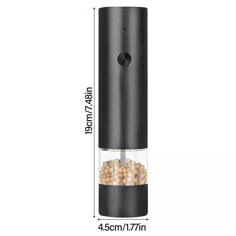 Electric Salt And Pepper Grinder Set Rechargeable Salt And Pepper Mill