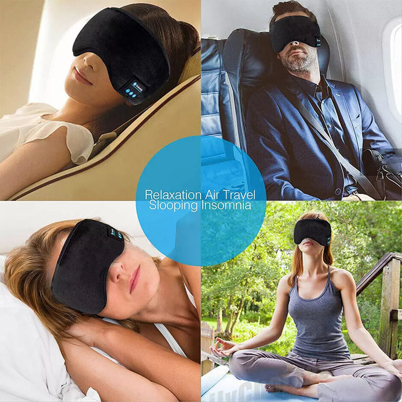 Sleep Headphones Bluetooth Wireless Sleeping Headband With Detachable Speaker