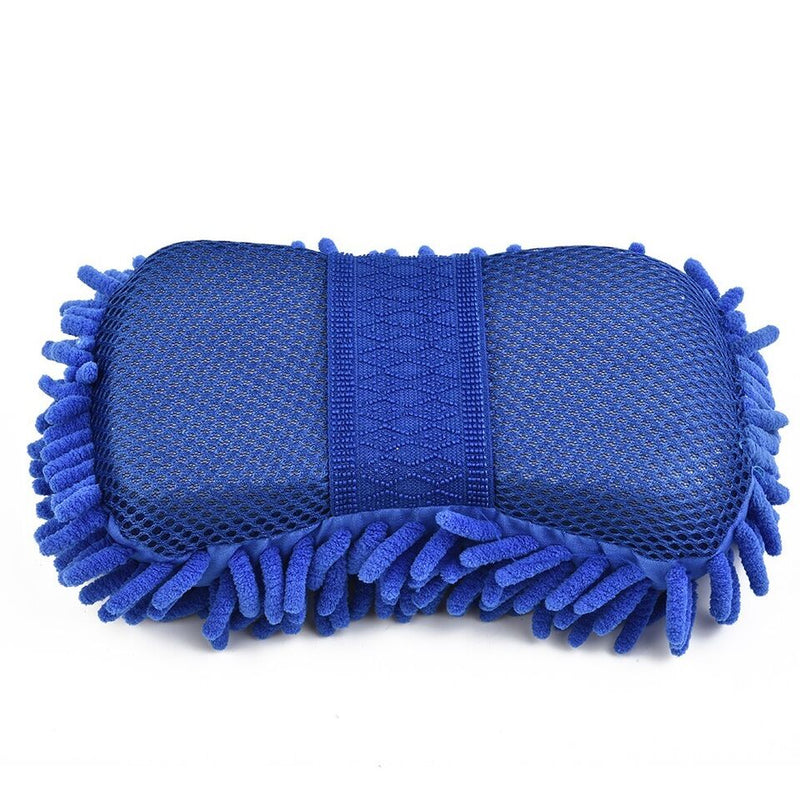 Microfiber Chenille Car Wash Sponge Care Washing Brush Pad Cleaning-Tool