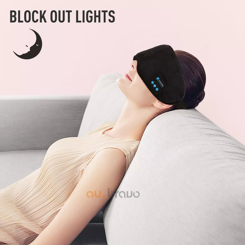 Sleep Headphones Bluetooth Wireless Sleeping Headband With Detachable Speaker