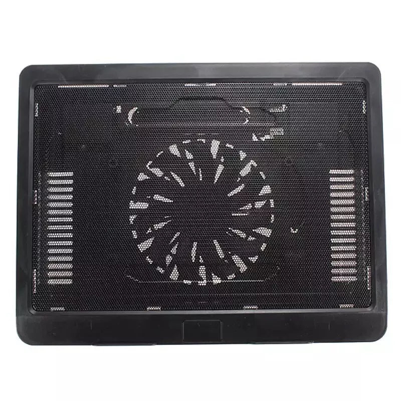 Laptop Cooling Base for 10 14 inch Laptops Large Fan Plastic Material