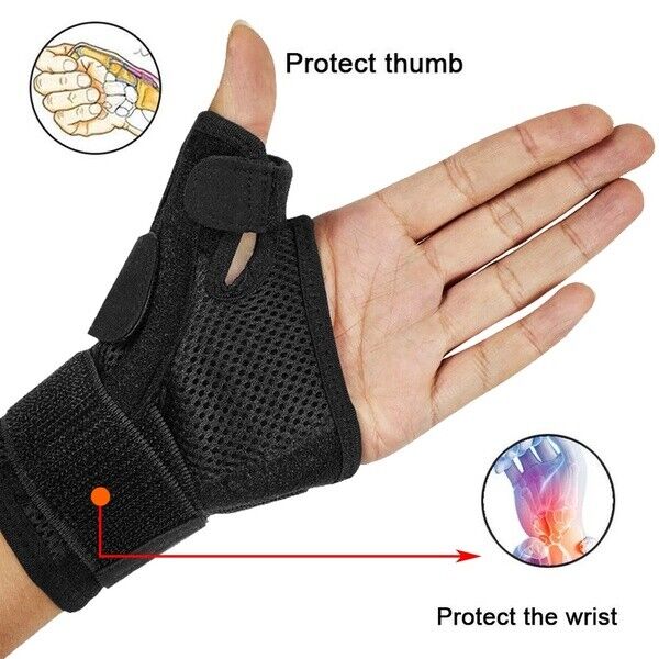 Thumb Spica Splint Brace Wrist Support Stabilizer De Quervains Tendonitis Sprain