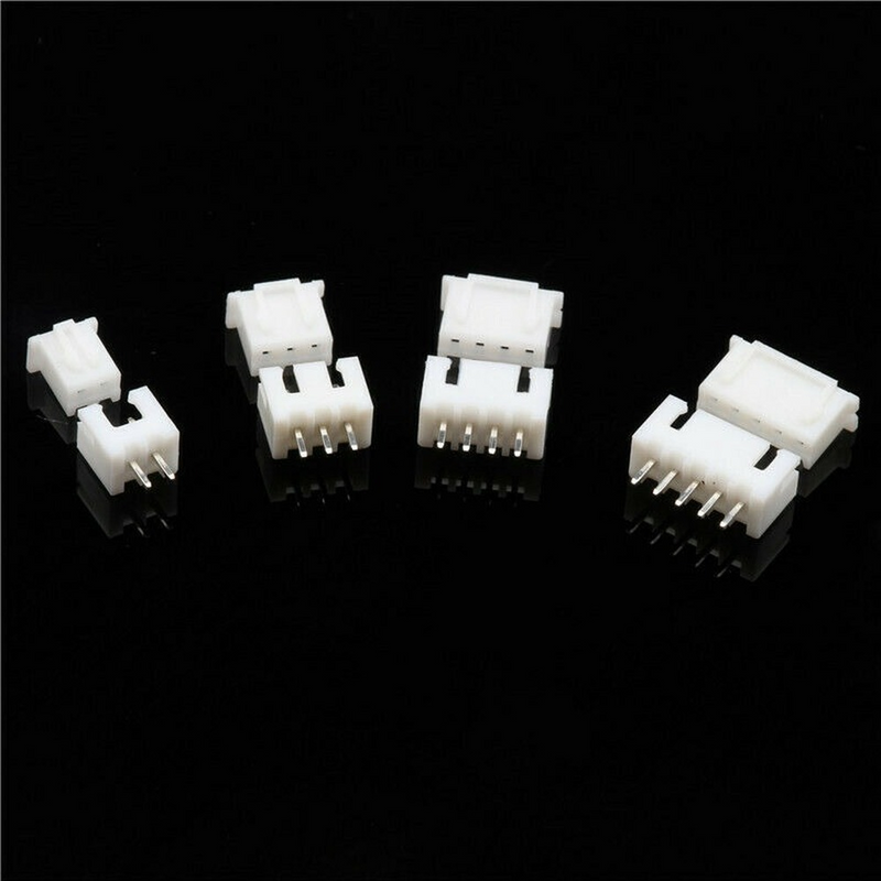 230pc JST-XH Kit 2/3/4/5Pin XH2.54mm Metric Pitch Terminal Header Connectors