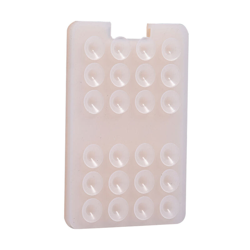 Suction Card Holder for Phone Adhesive Cellphone Card Mount Powerful Adsorption