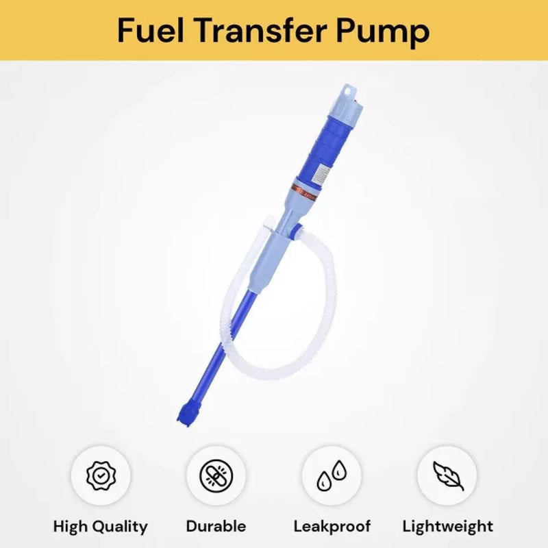 Electric Battery Power Liquid Fuel Siphon Pump Automatic Transfer Gas Oil Water