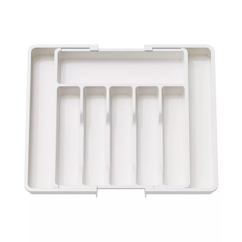 Cutlery Drawer Organiser Expandable Utensil Tray for Kitchen Adjustable Silverwa