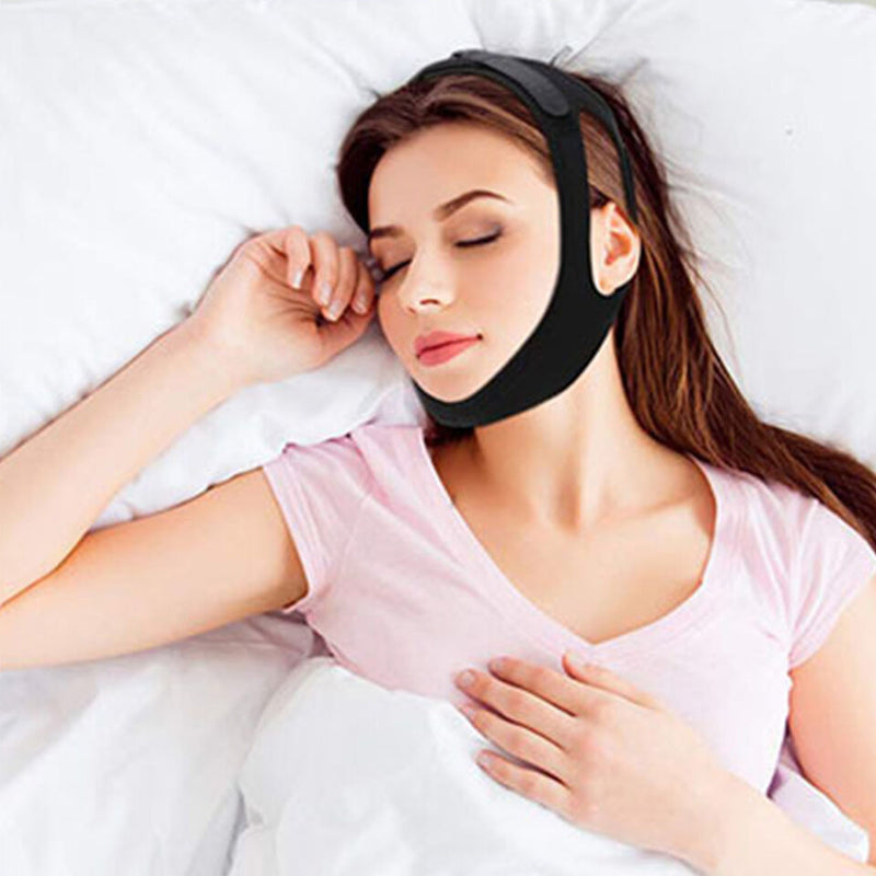 New 3D Neoprene Anti Snore Stop Snoring Chin Strap Belt Anti Apnea Jaw Solution