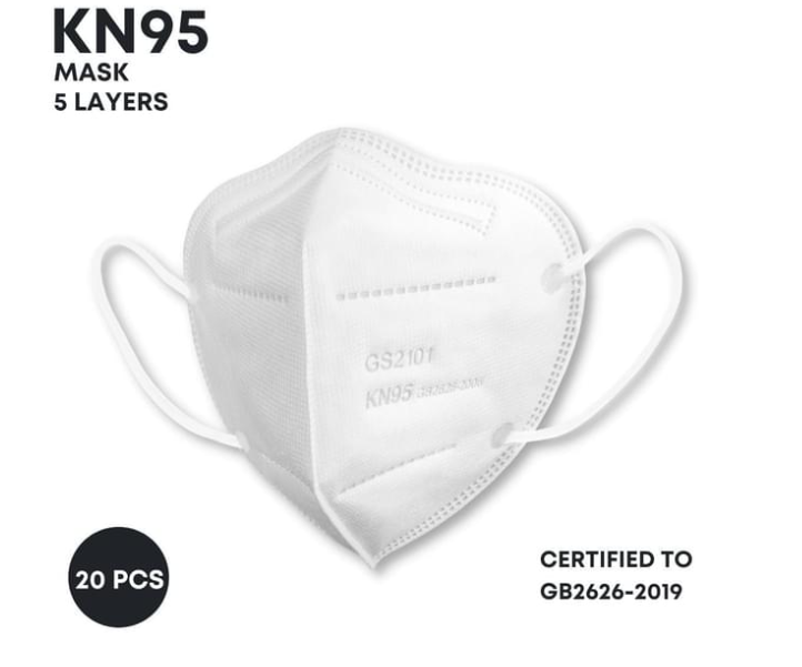 Free shipping- 10PCS/20PCS KN95 5 Layer Melt-blown Face Masks Certified