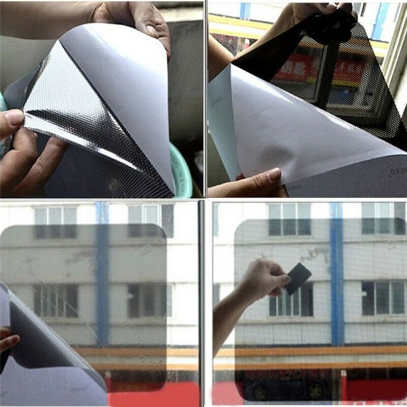 Free shipping- 4pcs 42CMx38CM PVC Window Car