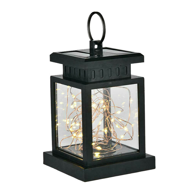 Free shipping- LED Solar Waterproof Hanging Lantern