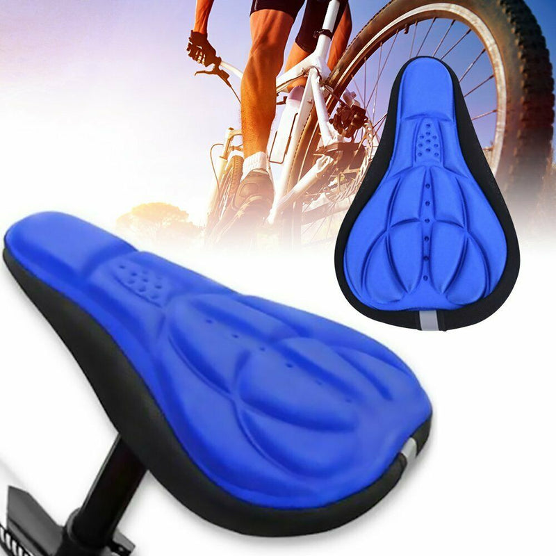 Free shipping- 2pcs 3D Silicone Gel Cycling Saddle Seat Cover